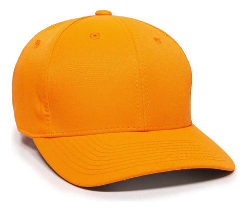 Gorra De 6 Paneles Outdoor Cap, Naranja Brillante, Juvenil