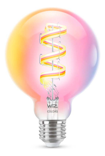 Ampolleta Rgb Transparente Wifi 40w Wiz