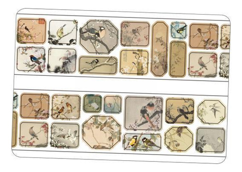 2 Pegatinas Para Álbumes De Recortes, Kits De Diarios Aves
