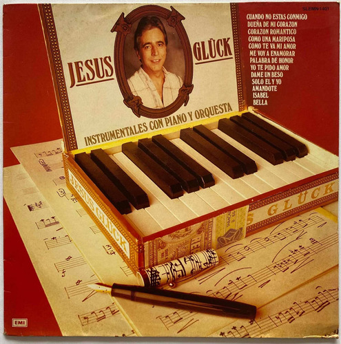 Jesus Gluck Instrumentales Con Piano Y Orquesta (vinyl)
