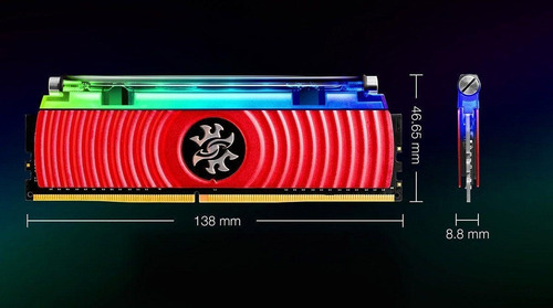 Imagem 3 de 4 de Memória A-data Xpg Spectrix D80 32gb 3200mhz Rgb Cl16 Ddr4