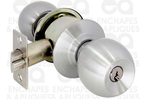 Imagen 2 de 3 de Cerradura Chapa Alcoba Niquel