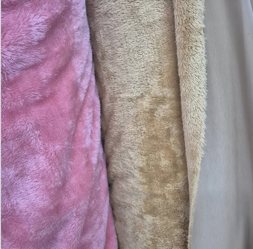 Tela Jersey Con Piel Por Metro 1.5m De Ancho Camel