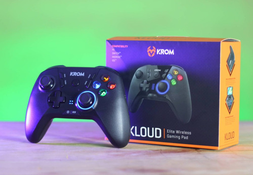 Control Joystick Bluetooth Krom Kloud Elite Negro