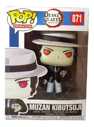 Imagen 3 de 5 de Figura Pop! Muzan Kibutsuji Demon Slayer Compatible #871