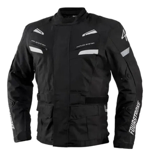 Campera Moto Touring Cordura  All Fourstroke Solo Mg Bikes