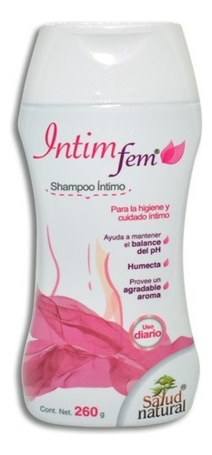 Intim- Fem Shampoo Íntimo ( Uso Diario) C/260g Salud Natural