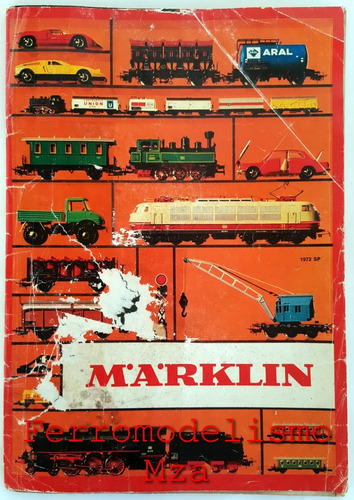 Märklin - Catálogo De Trenes Y Productos - 1972 Sp