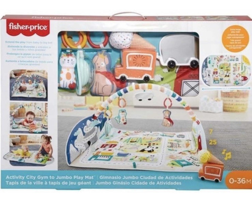 Fisher-price Gran Ciudad De Actividades Gimnasio Para Bebés