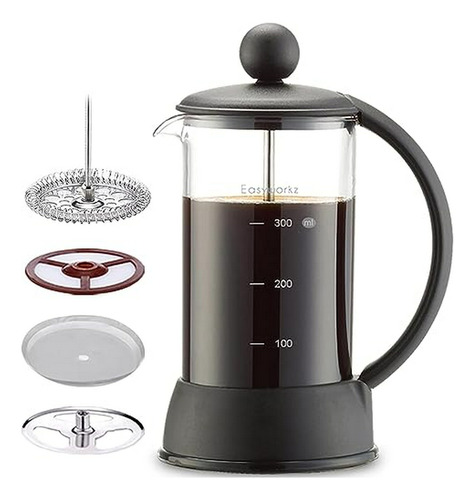 Eclipse French Press Coffee Tea Maker Con Innovador Sistema 