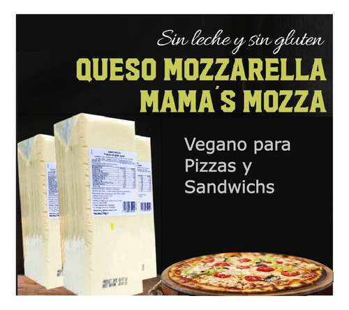 Queso Vegano Mozzarella Mama's Mozza