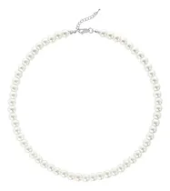 Comprar Collares De Perlas Para Mujer, Gargantilla De Perlas Crema,