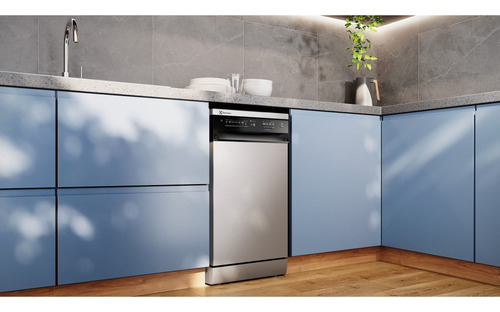 Lava-louça Electrolux 10 Serviços Inox Lava E Seca 50' Ls10e 110v