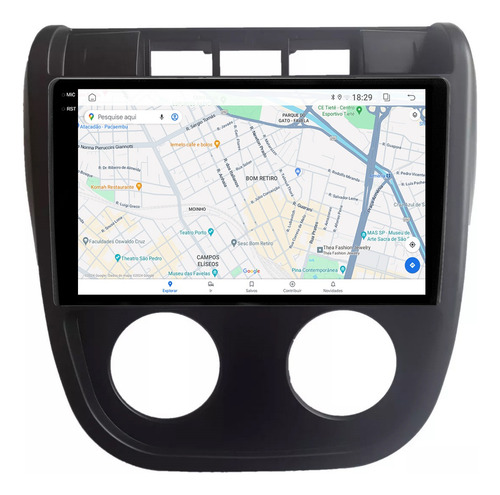 Multimidia Vw Spacefox 03/09 9p Android Carplay 4/64gb + Ré