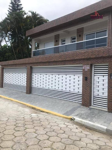Casa Com 2 Dormitórios À Venda, 61 M² Por R$ 250.000,00 - Canto Do Forte - Praia Grande/sp - Ca0148