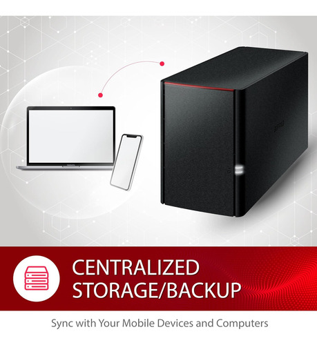 Nas Buffalo Linkstation Soho 220 8tb 2 Bahías