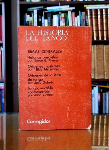 Historia Del Tango - Sus Orígenes - Atelierdelivre (Usado)