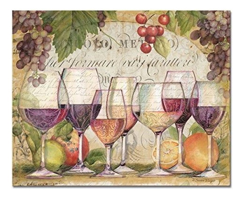 Counterart 'vinos De' Cristal Tabla De Cortar, De 15 X 1