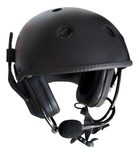 Capacete Com Fonia Para Ht Baofeng Para Voo De Paramotor