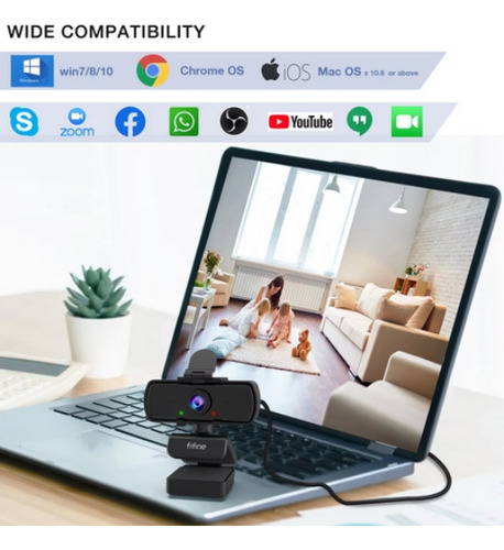 Webcam Full Hd 1440p Fifine