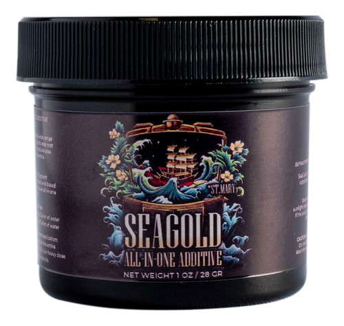 Seagold 0-0-10 Fertilizante Orgánico Soluble All-in-one 1 Oz