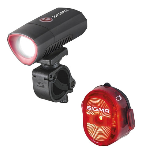 Imagen 1 de 3 de Luz Bicicleta Sigma Buster 300 Set Delantera Y Trasera