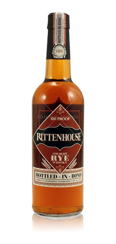 Whiskey Rittenhouse Straight Rye 50 750 Ml