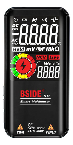 Multímetro Inteligente S11 Con Pantalla Digital Lcd
