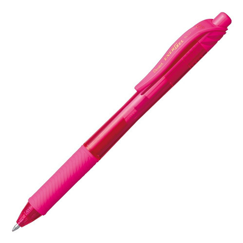 Caneta Retrátil Energel X 0.7mm Rosa Pentel