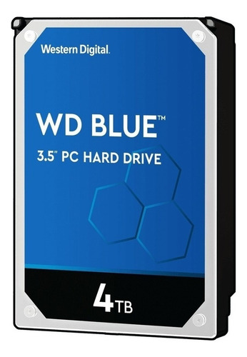Disco Duro Interno Western Digital  Wd40ezrz 4tb Azul