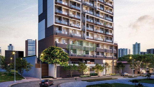 Imagem 5 de 26 de Studio Com Pé-direito De 3,70m À Venda, 25,40 M² Por R$ 399.900 - Brooklin - São Paulo/sp - St0163