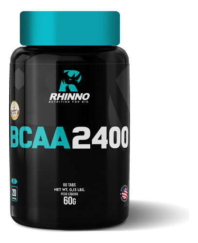 Bcaa 2400 60 Tabletes Rhinno