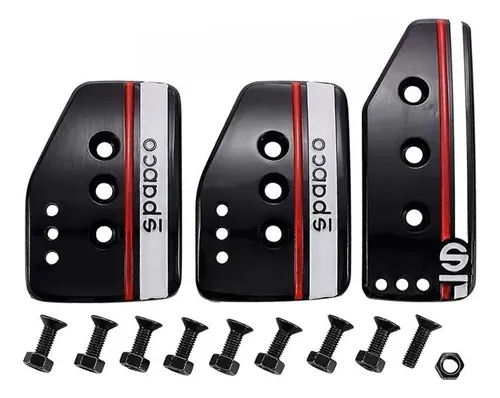 comprar Set 3 Cubre Pedales Deportivo Tunning Trd Racing Auto