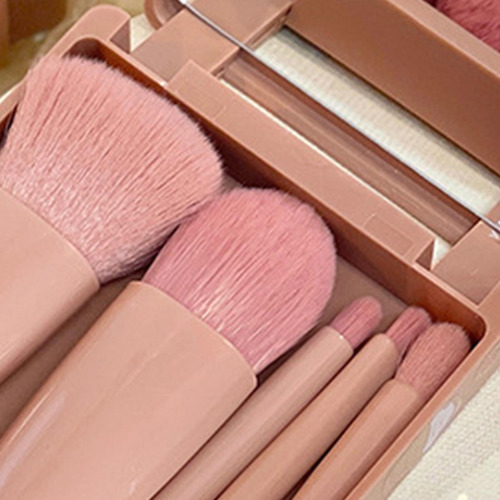 Juego De Pinceles De Maquillaje Mini Corrector Portátil