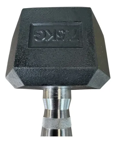 Mancuerna Hexagonal Wonder Gsp-3056 Caucho 7.5kg Fitness