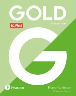 Gold First B2 - Exam Maximiser No Key (New Edition), de Newbrook, Jacky. Editorial Pearson, tapa blanda en inglés internacional, 2018