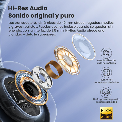 Fone De Ouvido Haylou S35 Anc Bluetooth