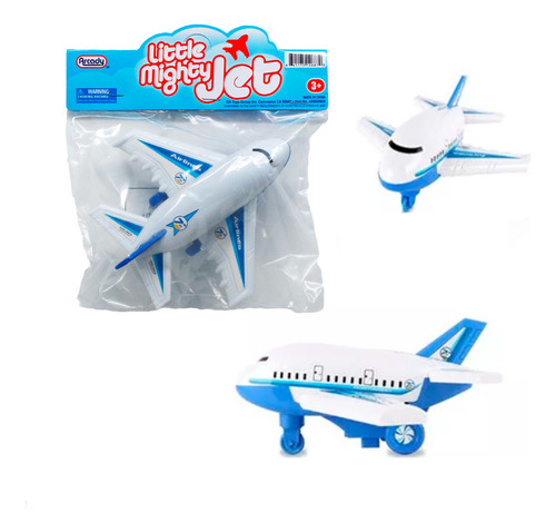 Avion De Juguete Carrito Llantas De Friccion Niños 6 Color Color Al Azar