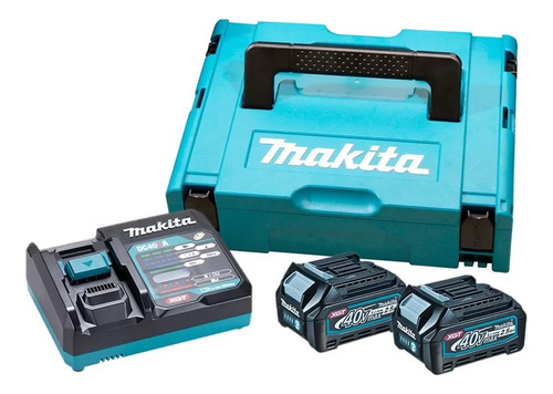 Kit Carregador Dc40ra + 2 Bat 40v 2.5ah Bl4025 Xgt Makita