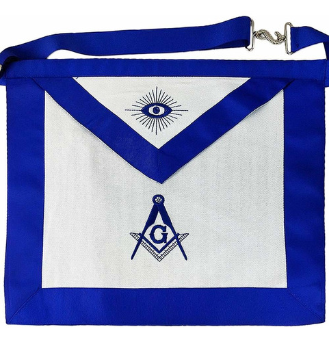 Master Mason Delantal Masónico Brújula Cuadrada Con G...