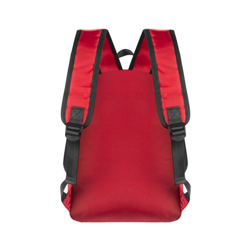 Imagen 6 de 8 de Mochila De Mujer Roja Las Oreiro Porta Notebook 15.6 Pulgadas + Llavero