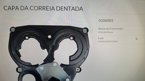 Capa Superior Protectora De Correa De Tiempo Fiat Palio 01/