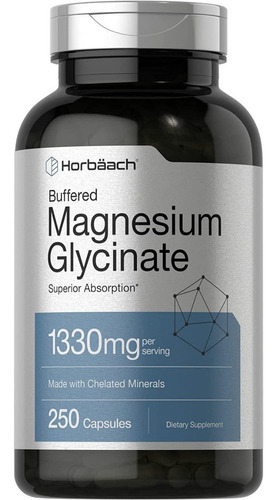 Glicinato De Magnesio 250cps - Unid - Unidad a $804