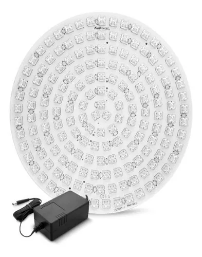 Panel Led Cultivo Indoor 16,5w 10vcc Plafon Full Energy