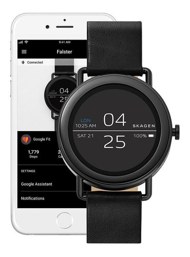 Smartwatch Skagen Falster Preto Skt5001/0pi