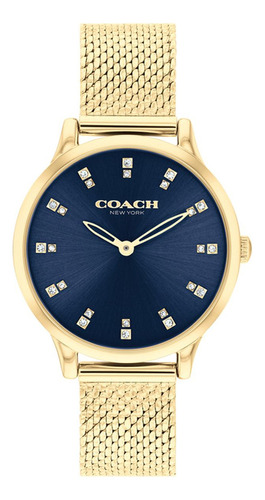 Reloj Coach Mujer Acero Chapado Oro 14504218 Chelsea