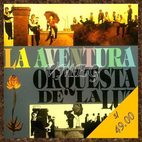 Vmeg Cd Orquesta De La Luz 1993 La Aventura