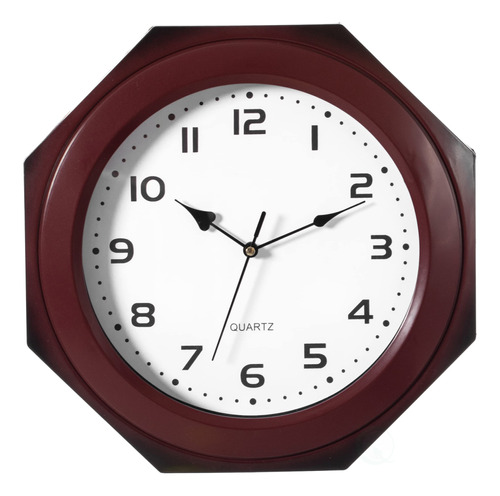 Quickway Imports Reloj De Pared De Plstico Moderno Y Decorat