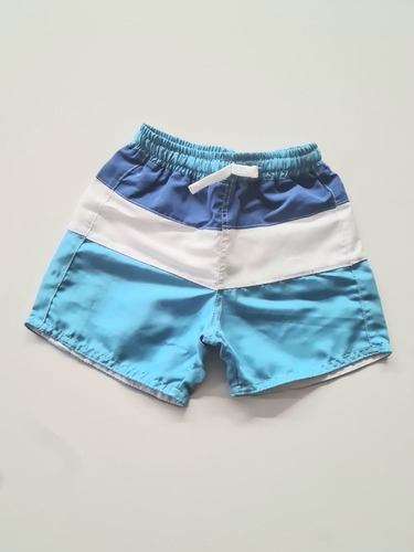 5170 Short De Baño Tricolor Bebe Co Suspnso Mambo Kds