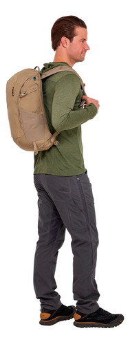 Mochila Trekking Thule Alltrail 18l Bege Com Capa De Chuva